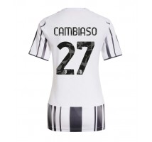 Juventus Andrea Cambiaso #27 Koszulka Podstawowa damskie 2025-26 Krótki Rękaw